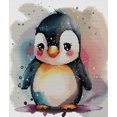 thumbnail image 4 of Hilo Algodón Ecológico Bordado Parcial Punto Cruz Pingüino Impreso 14 Quilates 37x40cm, 4 of 8