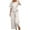 00 # White, variant on REORIAFEE Women Outfits Sexy Summer Club Outfits Spring Outfits Casual Women Fashion Round Neck Short Sleeve Tops Pants Casual Suit Green L