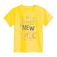 thumbnail image 4 of Qopobobo Birthday Girl Shirt Little Girls Tshirts Kid Cute Graphic Print Crewneck Short Sleeve Tee Summer Casual Tops Clothes Tops For Girls Trendy Yellow,2-3 Years, 4 of 4