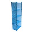 thumbnail image 1 of 4 Tiers Cube Bookcase Book Shelf Multifunctional Storage Rack for Books Shoes Toys Green Plants Decorations Bedroom Study Room Kitchen, 1 of 8