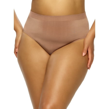 Paramour by Felina | Body Smooth Seamless Brief | No Visible Panty Lines (Rose Tan  2X)