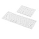 thumbnail image 2 of Pegatinas laterales para teclado de altura DSA para teclas de membrana mecánicas de escritorio, fáciles de usar negro claro, 2 of 9