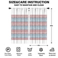 thumbnail image 2 of Blackout Kids Curtains,Christmas Folk Pattern Childrens Insulated Curtains Set Of 2,Bedroom Essentials,Toddler Room Decor 42"x84", 2 of 5