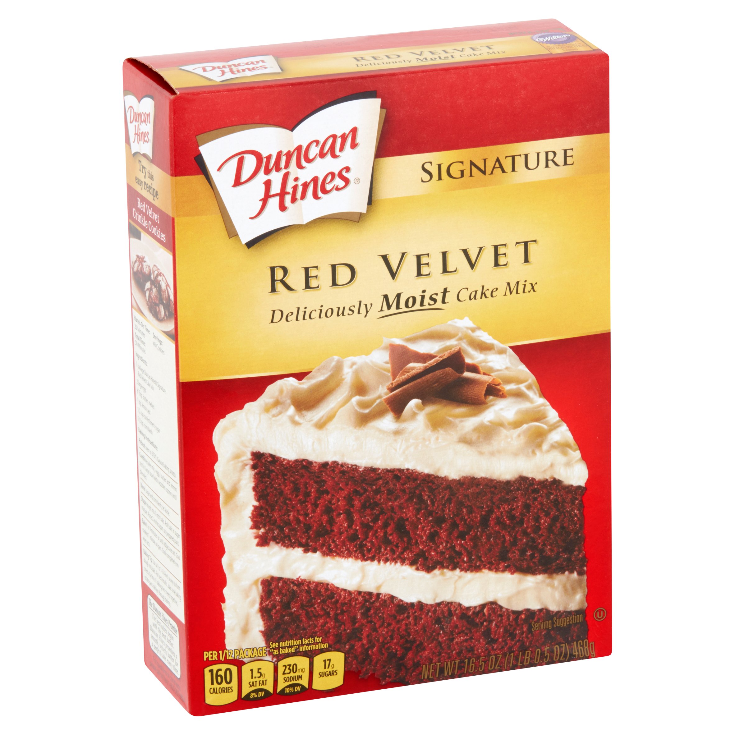 Duncan Hines Signature Red Velvet Moist Cake Mix 16.5 oz - image 2 of 5