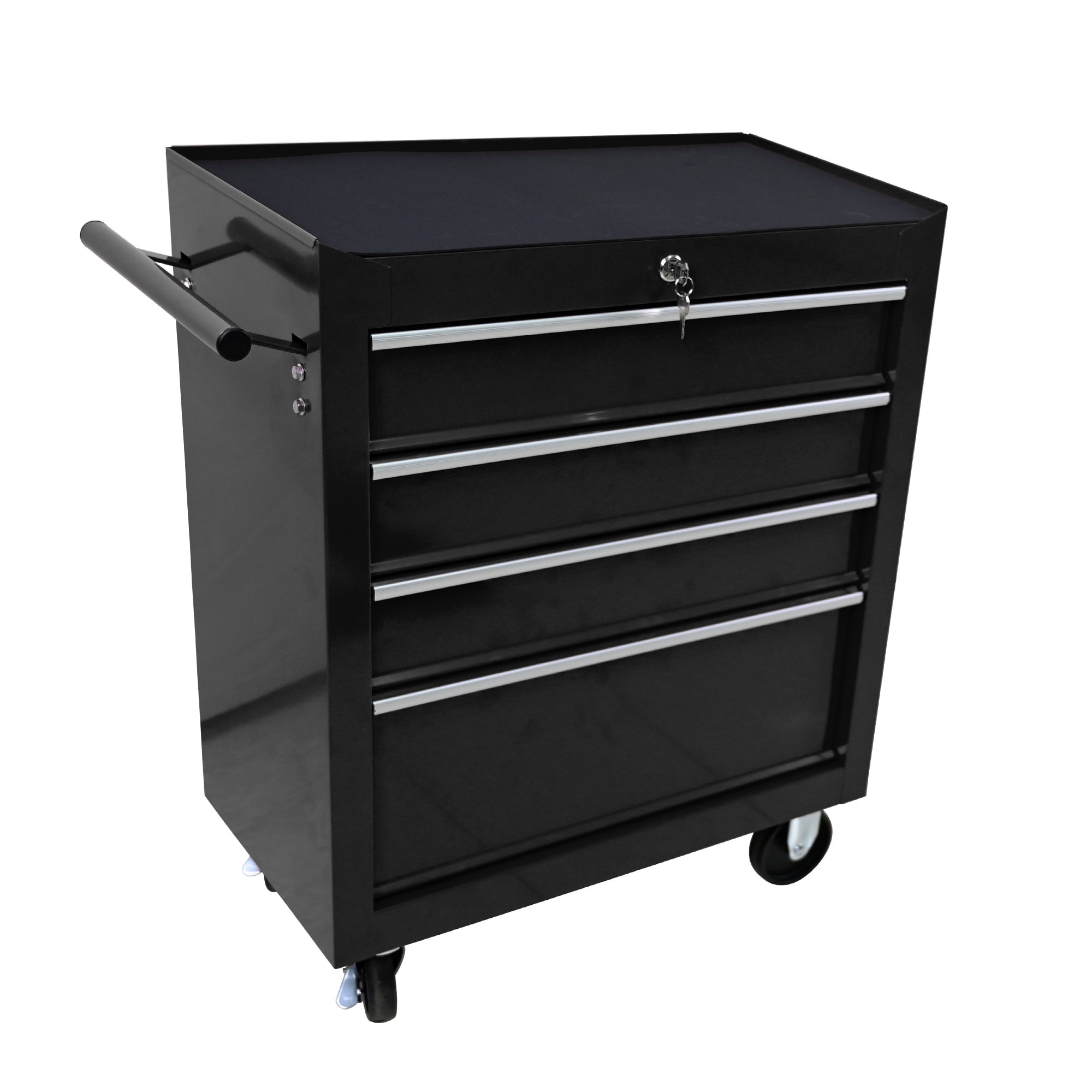ARTMAN  4 Drawer Rolling Stoage Tool Chest, Tool Box with Wheels, Heavy Duty Industrial Service Cart Storage Organizer with Locking System for Garage, Warehouse, Workshop, Repair Shop