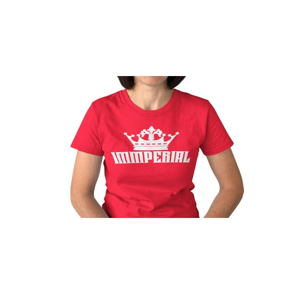 Immperial Wear Women Signature Crown T-shirt