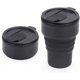 thumbnail image 1 of Taza de Viaje Plegable de Silicona, Vaso plegable Reutilizable, Taza de Café Plegable para Aire Libre y Oficina (Negro), 1 of 4