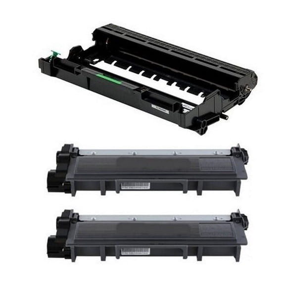 PrinterDash Compatible with Dell E310DW/E514DW/E515DN/E515DW Drum/Jumbo Toner Value Combo Pack (1-Drum Unit/2-Toners) (C2KTH_1PK/CVXGFJ_2PKVB)
