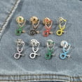 thumbnail image 3 of Broche De Estetoscopio Médico Serie De Cuidado Joyería Insignia De Metal Ropa Mochila, 3 of 4