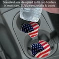 thumbnail image 5 of Thirstystone "US Flag" Single Absorbent Stone Car Coaster, 5 of 7