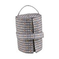 thumbnail image 4 of Rongfmy Sac de Rangement Vide Sac à Tricoter Fournitures de Crochet Étui de Rangement Petit Fil Gris, 4 of 9