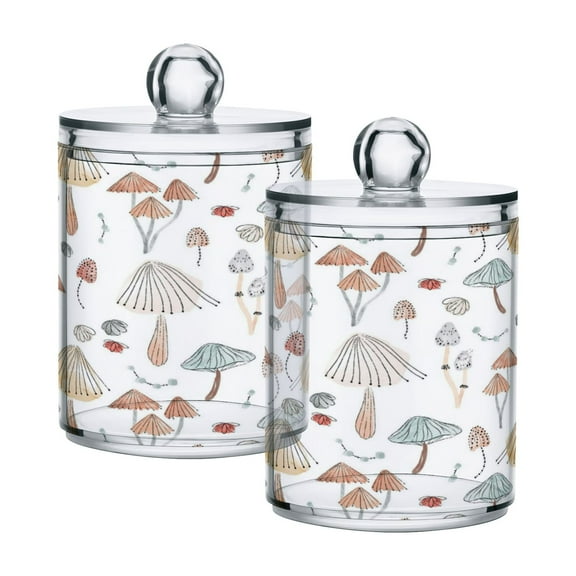 High-value clear storage jars keep life organized and within reach Mushroom Painting