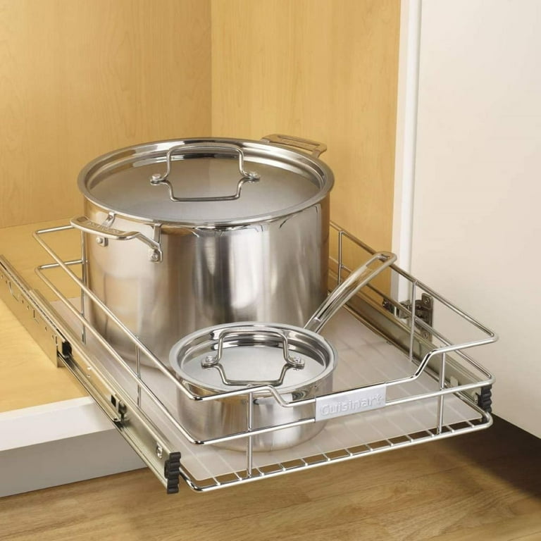 Cuisinart 2-Tier Sliding Cabinet Organizer