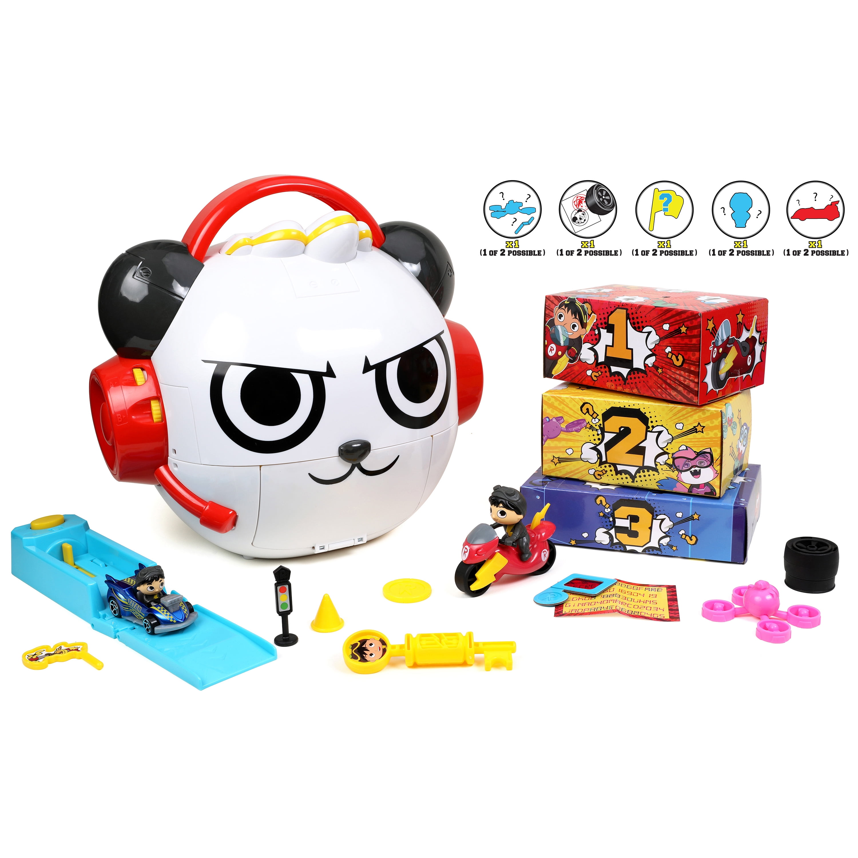Jada Toys - Ryan's World Combo Panda Head Playset