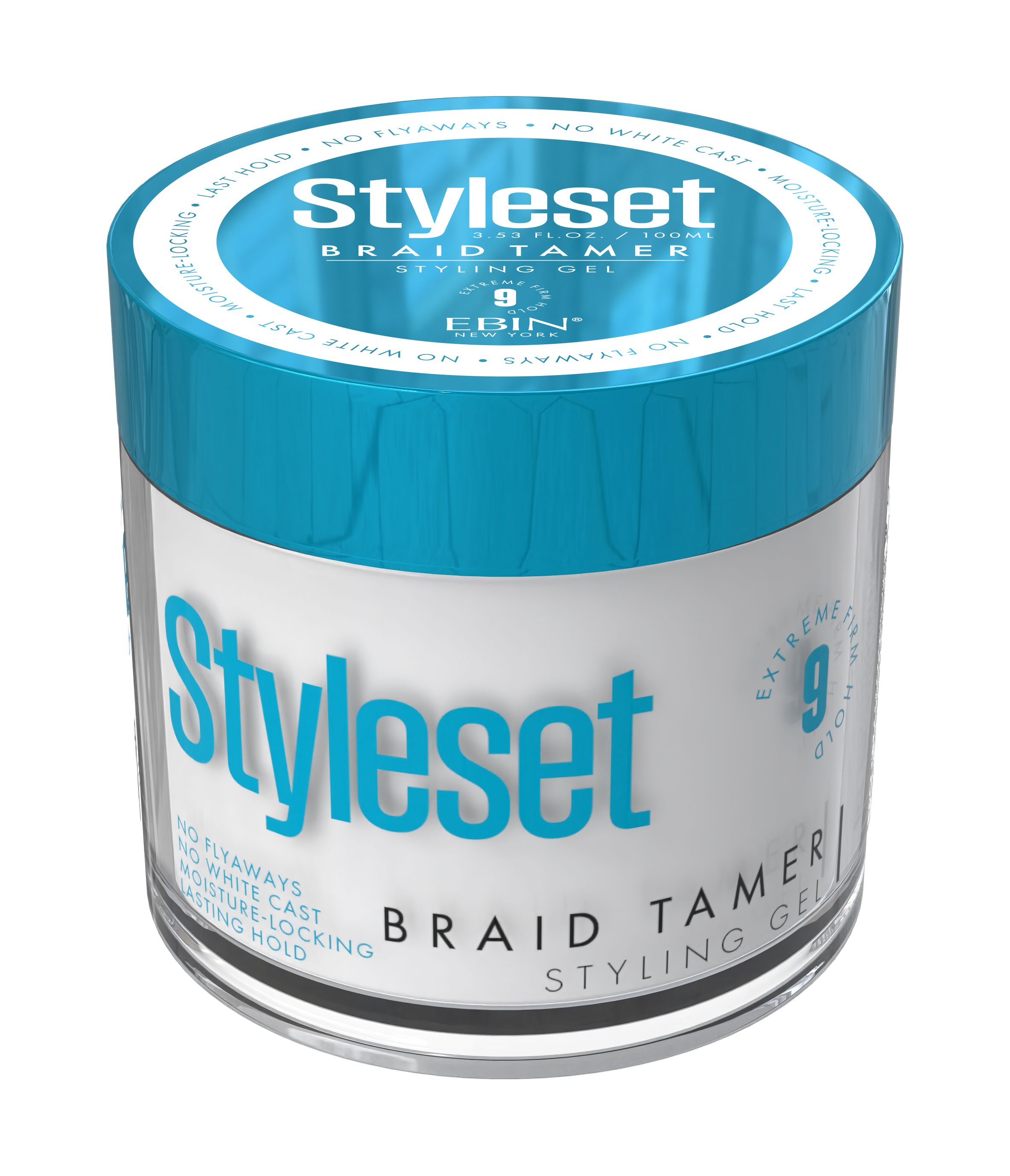 EBIN STYLESET BRAID TAMER, 3.4 OZ.