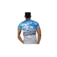 thumbnail image 2 of True Rock Men's Slim Fit Sublimation V-Neck T-Shirt (Louvre, Small), 2 of 4
