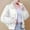 White, variant on Women Plus Size Jacket Sun Protection Workout Shirts Breathable Stand Collar Gym Shirts with Pocket 4XL