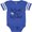 Football Blue and White, variant on Inktastic Heart New Big Sister Girls Baby Bodysuit