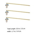 thumbnail image 6 of PTOOTP Vintage Metal Hair Sticks for Women, Elegant Hair Accessories Ideal for Buns, Updos, and Everyday Styling, 6 of 6