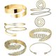 thumbnail image 1 of 6 Pcs Arm Cuffs, Upper Arm With Cuff Blets,adjable Arm Set, 1 of 4