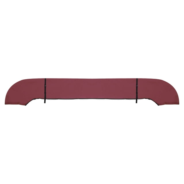 Unique Bargains Cadre Carré Housse de Rangement pour Bimini avec 2 Sangles Fixes Sac de Rangement pour Bimini Résistant au Soleil Universel pour 3 Nœuds 4 Nœuds 1 Ensemble Rouge Vin 79 Pouces