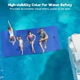 thumbnail image 6 of WARMOUNTS Floating Water Pad for 4 Person, 13 x 5 FT Tear-Resistant 3-Layer XPE Foam Floating Mat Recreation & Relaxing for Lake Pool River Ocean Boats Outdoor Water Activities, 6 of 8