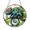 Acrylic 3.5 Inch, variant on Colorful Chameleon Stained Glass Suncatcher, Tropical Jungle Window Decor