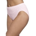 thumbnail image 2 of Bali Comfort Revolution Hi-Cut Brief Microfiber Womens Underwear Full Coverage Style-303J, 2 of 27