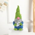 thumbnail image 6 of CASAFUN New Halloween Small Pendant High Hat Dwarf Window Decoration Christmas Faceless Rudolf Doll Gnomes Plush Elf Doll, 6 of 7