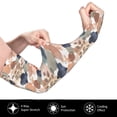 thumbnail image 3 of Goofa Watercolor Plants Pattern UV Sun Protection Arm Sleeves, UPF 50 Sports Cooling Arm Compression Sleeves for Men Women Teenager, 3 of 8