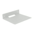 thumbnail image 3 of Estantes de pared metálicos para altavoces, estantes flotantes, soporte resistente y duradero en forma de L para plantas, juguetes, libros y cámaras. Blanco, 3 of 7