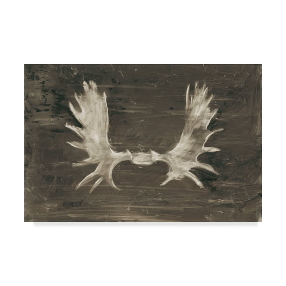 Trademark Fine Art 'Rustic Moose Mount I' Canvas Art by Ethan Harper