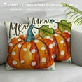 thumbnail image 3 of JEUXUS  Fall Pillow Covers for Fall Decor Happy Fall Pumpkin Throw Pillow Covers Decorative Throw Pillows Farmhouse Thanksgiving Decorations Autumn Cushion Case for Couch, 3 of 5