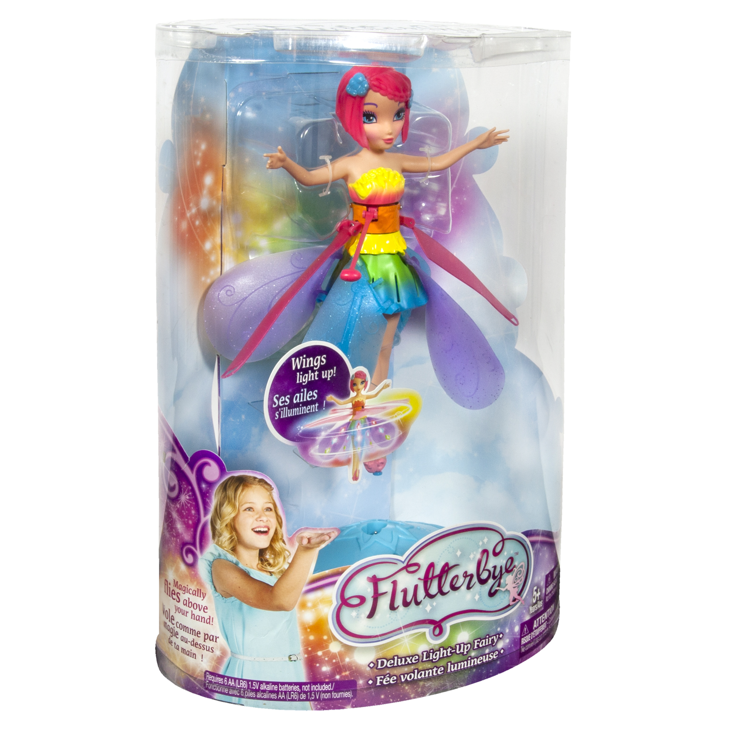 Deluxe Light Up Flutterbye Flying Fairy - image 5 of 5