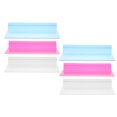 thumbnail image 1 of Minkissy 6 Pcs Étagères à Chaussures Murales Rangement Transparent Matériau PS pour Magasins de Détail, 1 of 8