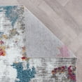 thumbnail image 4 of World Rug Gallery Contemporary Abstract Elegance Area Rug - MULTI 2'x3', 4 of 8
