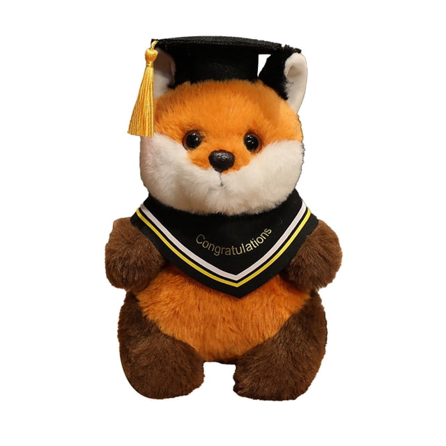 4.7-inch Graduation Hat Doll 2025 Cotton Keepsake | Commemorative Gift/Home Decor/Photo Prop (Multicolor 0.25lb)