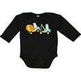 thumbnail image 3 of Inktastic Tow Truck Construction Boys Long Sleeve Baby Bodysuit, 3 of 5