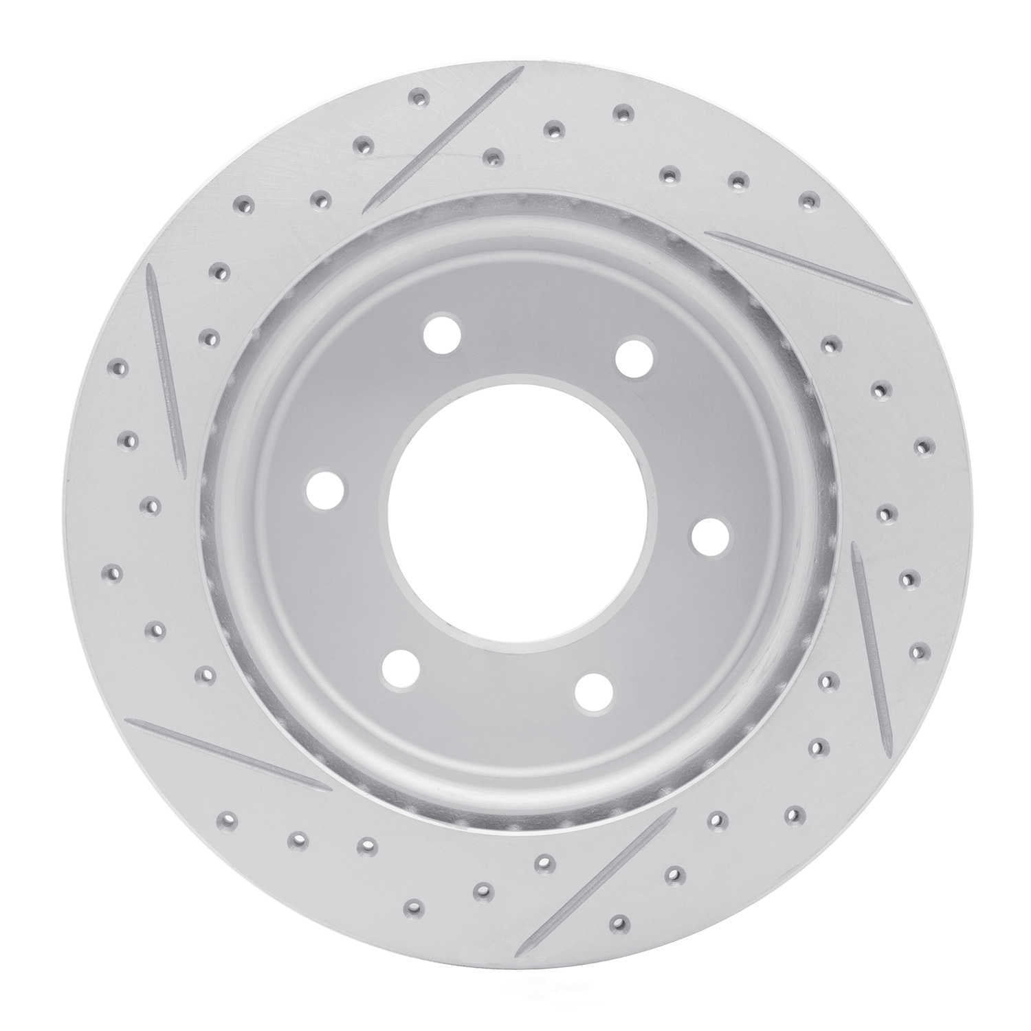 Dynamic Friction Company 830-54276R DFC Geoperformance Rotor - Drilled and Slotted