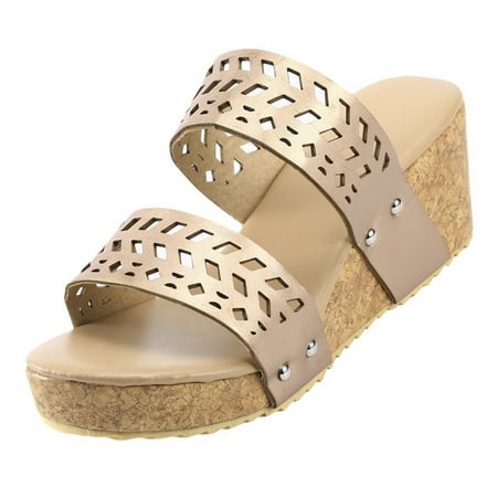 

Sandals Women Comfortable Summer Slip-On Wedges Hollow Out Beach Open Toe Breathable Sandals Shoes Womens Shoes Slip On Sneakers