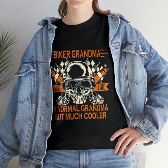 Retro Biker Grandma Motorcycle Mother's Day T-Shirt