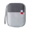 thumbnail image 1 of Pompotops Trousse de Premiers Soins Portable, Sac de Rangement de Voyage, avec Mini Sac de Fournitures Médicales, Adapté pour la Randonnée en Famille, Véhicule Récréatif, Bureau et Lieu de Travail Liquidation, 1 of 1