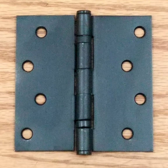4 Inch Oil Rubbed Bronze Door Hinges - Ball Bearing Exterior - 2 Pack