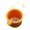 Orange, variant on Green Food Scraps Draining Waste Collector with Push to Dump Function Ideal for Waste Disposal in Bathrooms Restaurants and Farmhouses