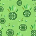 thumbnail image 1 of Ahgly Company Tapis d'Intérieur Lavables en Machine, Carrés, Transitionnels, Vert Émeraude, Carrés de 5', 1 of 7