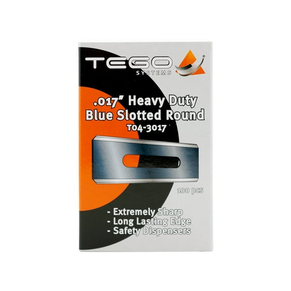 Tego Systems T04-3017 Round Corner Slotted Carpet Blades