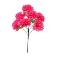 thumbnail image 2 of Clearance! Bundles of Artificial Chrysanthemum Flowers Chrysanthemums for Cemetery Decorations Faux Floral Arrangements for Home and Memorial Use, 2 of 9