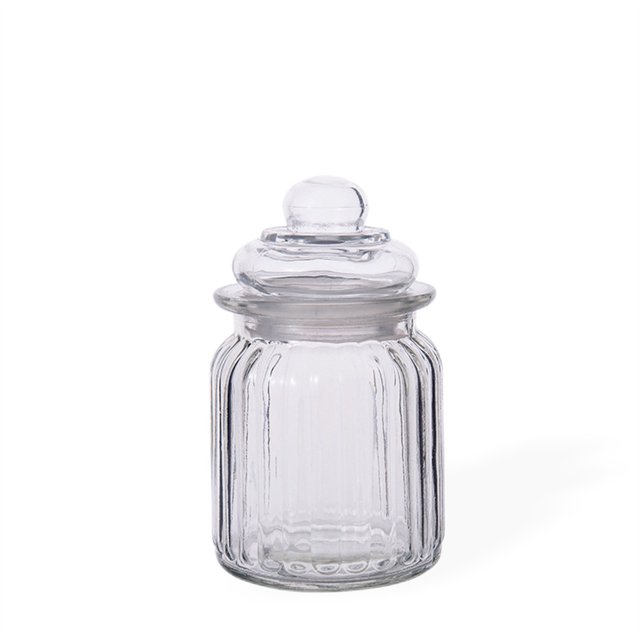 Yuarrent Frasco de almacenamiento de alimentos de vidrio de 2 piezas Frascos de botella de contenedor sellado con tapa Organizadores de utensilios de cocina 650ml Yuarrent HA063657-02