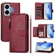 thumbnail image 3 of Funda para Xiaomi Redmi NOTE 13 4G Cartera de Mano con Cremallera y Correa Cruzada Desmontable, 3 of 5