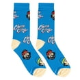 thumbnail image 5 of Crazy Socks, Unisex, Movies, Cheech & Chong, Crew Socks, Novelty Silly Fun Cute, 5 of 5